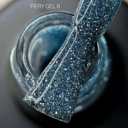 Esmalte de gel Fiery Saga №08 Blue Jay 10ml