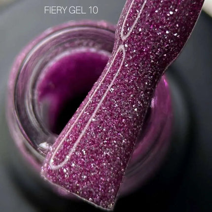 Saga Fiery Gel Polish №10 Berry Wine 10ml