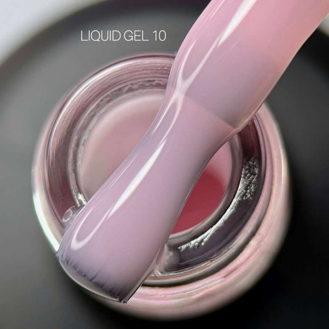 Saga Gel Líquido №10 Rosa claro 15ml