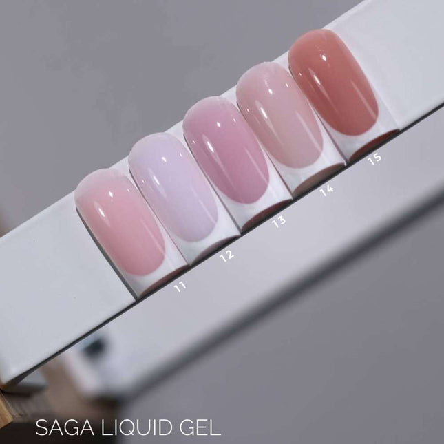Saga Gel Líquido №15 Beige durazno 15ml