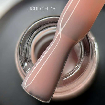 Saga Gel Líquido №15 Beige durazno 15ml