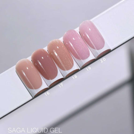Saga Gel Líquido Nº16 Beige 15ml