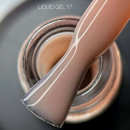 Saga Gel Líquido Nº17 Beige Marrón 15ml