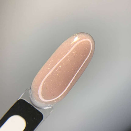 Saga Gel Líquido №18 Beige profundo con brillo 15ml