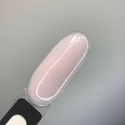 Saga Gel Líquido Nº20 Milky pink con brillo 15ml