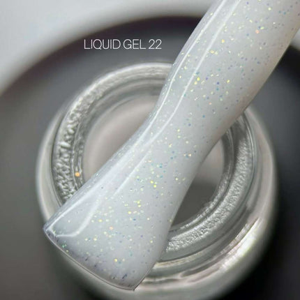 Saga Gel Líquido №22 Leche con brillo 15ml