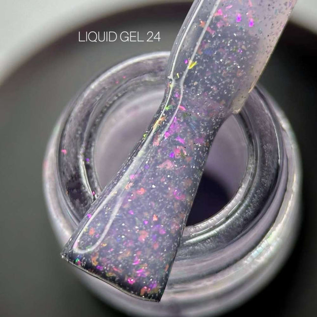 Saga Liquid Gel №24 Lavender with foil 15ml