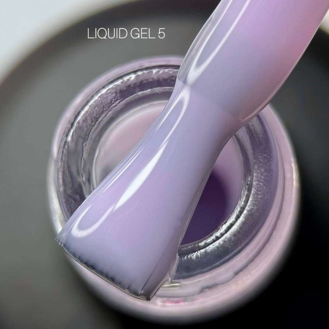 Saga Liquid Gel №05 Milky lavender 15ml