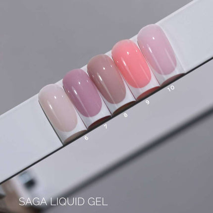 Saga Gel Líquido №06 Milky pink 15ml
