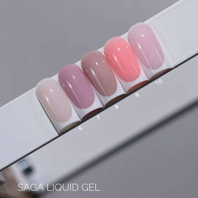 Saga Gel Líquido №06 Milky pink 15ml