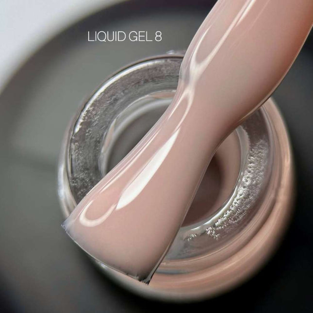 Saga Gel Líquido №08 beige Milky 15ml