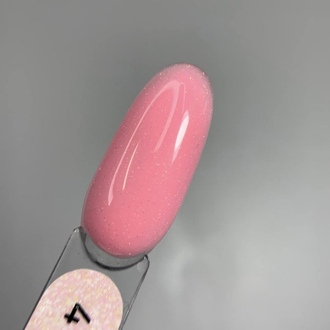 Saga Shimmer Base №04 Rose pink with bronze shimmer 15ml