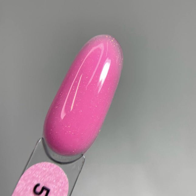 Saga Shimmer Base №05 Deep pink with bronze shimmer 15ml