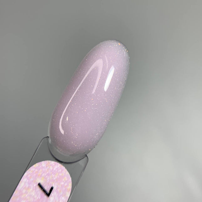 Saga Shimmer Base №07 Pale lilac with bronze shimmer 15ml