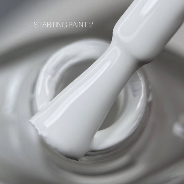Stamping Paint №02 White 8ml Saga Professional