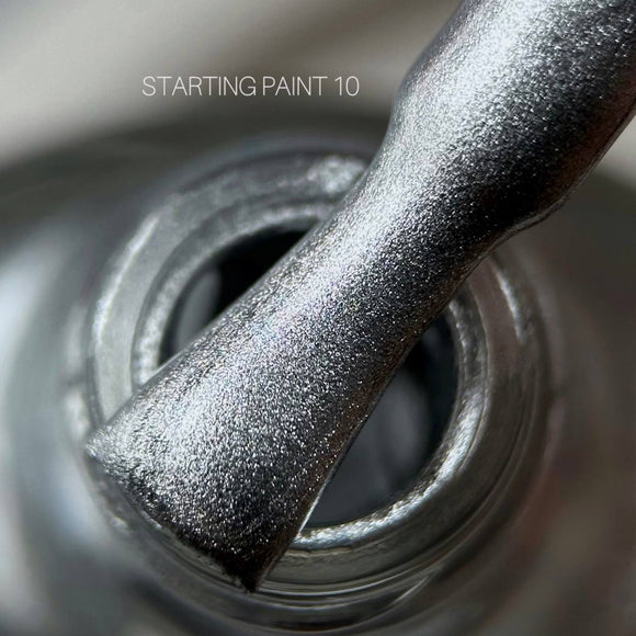 Pintura para Stamping №10 Silver 8ml Saga Professional