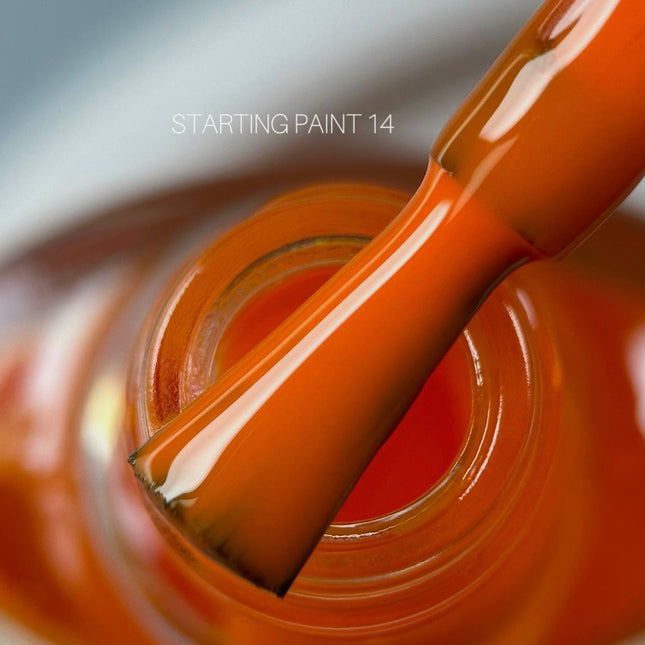 Stamping Paint №14 Pumpkin 8ml Saga Professional