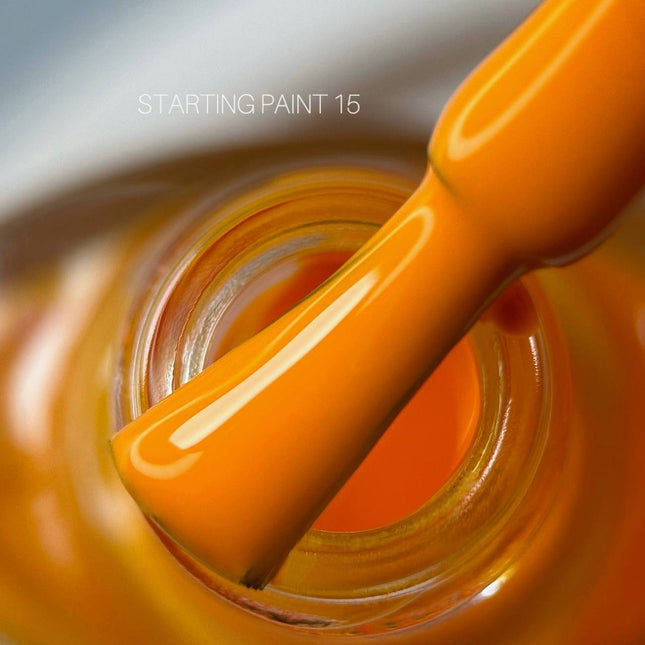 Stamping Paint №15 Orange 8ml Saga Professional