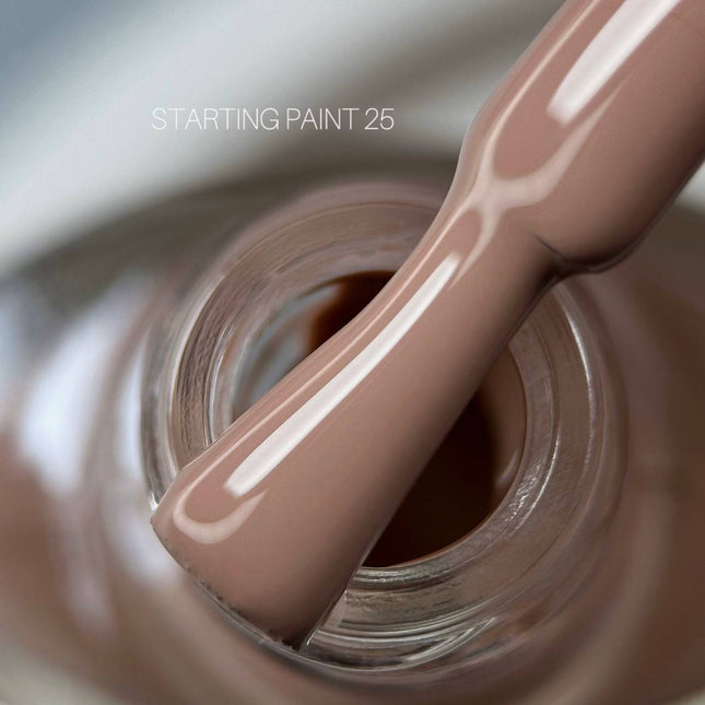 Stamping Paint №25 Light brown 8ml Saga Professional