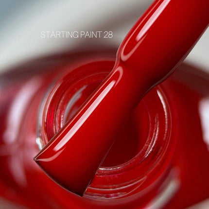 Stamping Paint №28 Rojo Classic 8ml Saga Professional