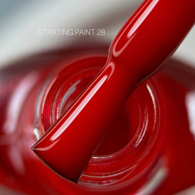 Stamping Paint №28 Classic red 8ml Saga Professional