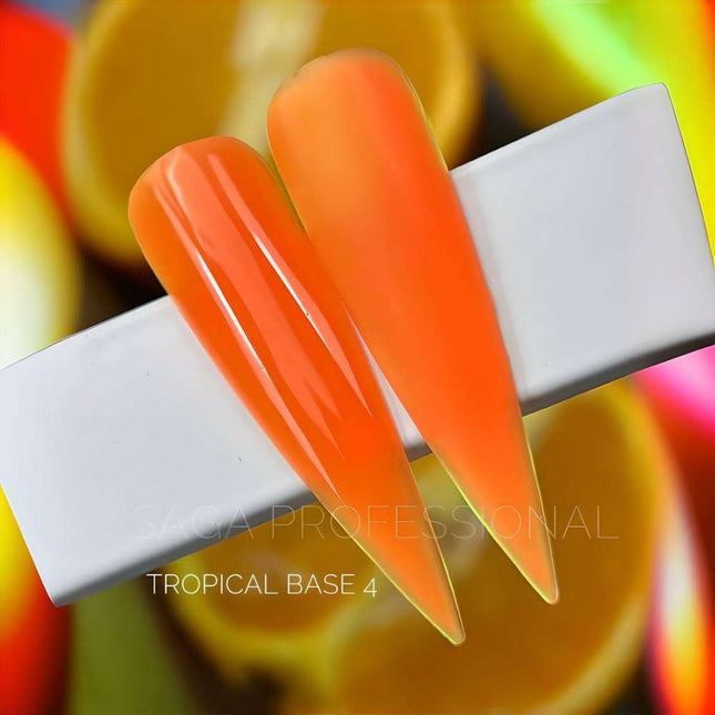 Saga Tropical Capa de base №4 Naranja 9ml