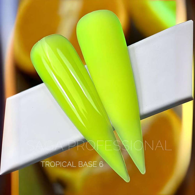 Saga Tropical Capa de base №6 Pera 9ml