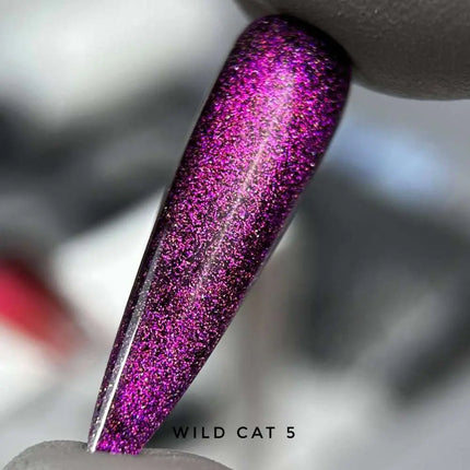 Saga Cat Eye Wild №5 Violet Gold 9ml