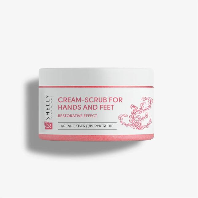 Cream - Scrub For Hands And Feet With Urea, Laminaria Extract And  Argan Oil Shelly 350 g