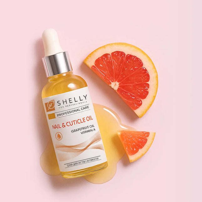Nail And Cuticle Oil Grapefruit & Vitamin A Shelly 30 ml