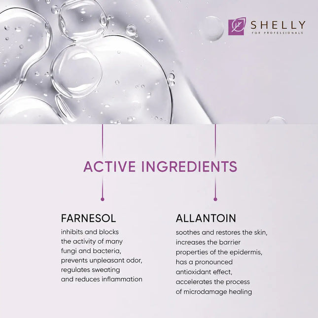 Feet Deodorant Farnesol Stop Odor Shelly 100 ml