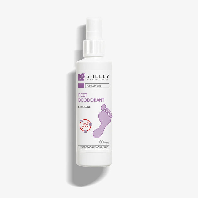 Feet Deodorant Farnesol Stop Odor Shelly 100 ml