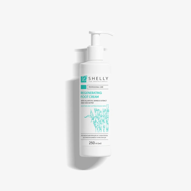 Regenerating Foot Cream With Allantoin, Bamboo Extract And  Shea Butter Shelly 250 ml
