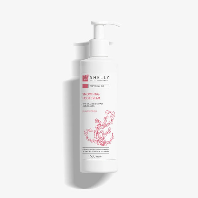 Smoothing Foot Cream With Urea, Algae Extract And  Argan Oil Shelly 500 ml