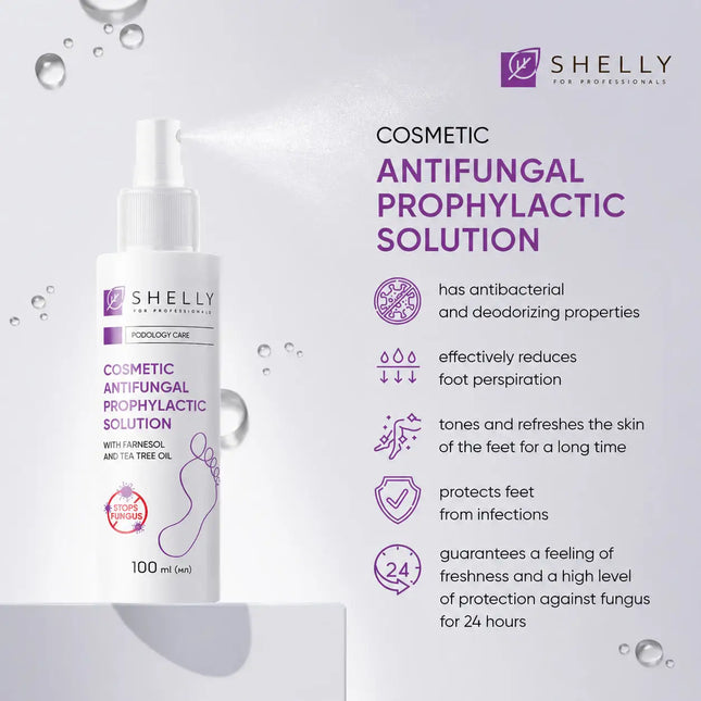 Antifungal Prophylactic For Feet And Nail Plate Shelly 100 ml