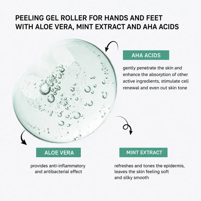 Peeling Gel For Hands And Feet Shelly 200 ml