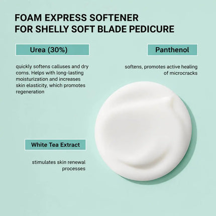 Espuma suavizante exprés para pedicura Soft Blade Shelly 150 ml