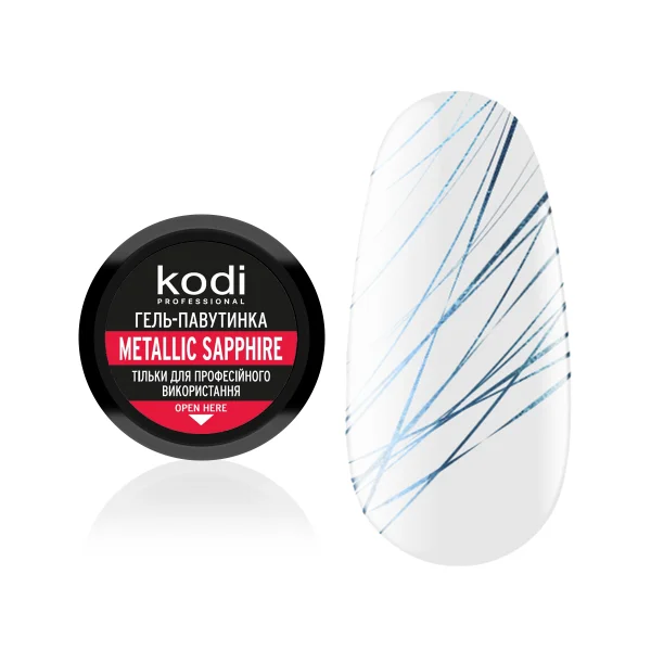 Spider Gel Metallic Sapphire 4 ml Kodi Professional - Spider gel