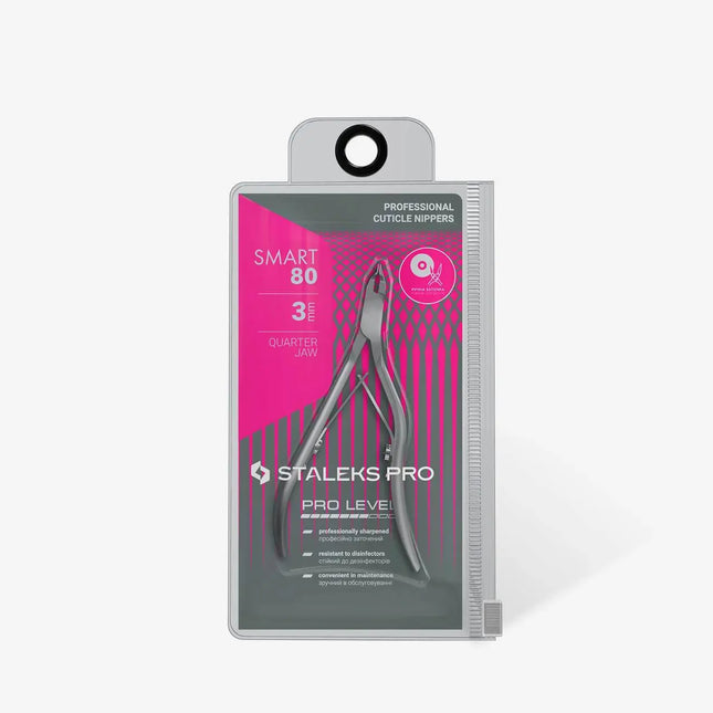Alicates para cutículas Staleks Smart 80 de 3 mm