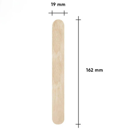 Straight wooden base ( Disposable ) for nail file Staleks EXPERT 20 50 pcs