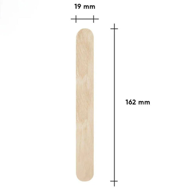 Straight wooden base ( Disposable ) for nail file Staleks EXPERT 20 50 pcs