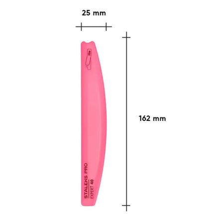 Plastic base for crescent nail file Staleks Expert 40