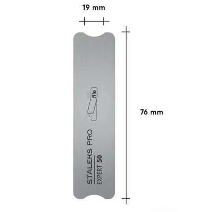 Short metal base for nail file Staleks EXPERT 50