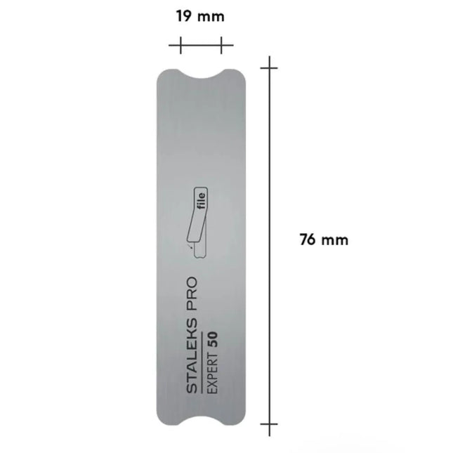 Short metal base for nail file Staleks EXPERT 50