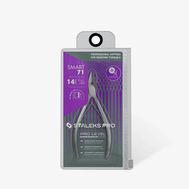 Alicates para uñas encarnadas Staleks Smart 71 de 14 mm