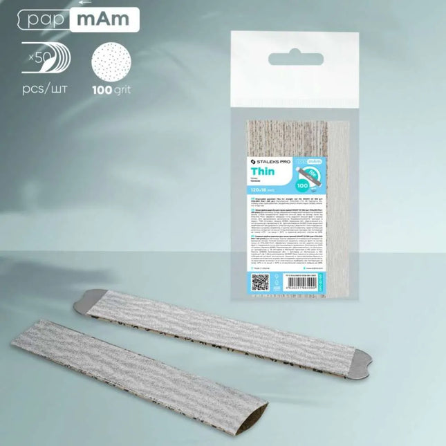 Disposable Files papmAm Staleks SMART 22 100grit 50pcs