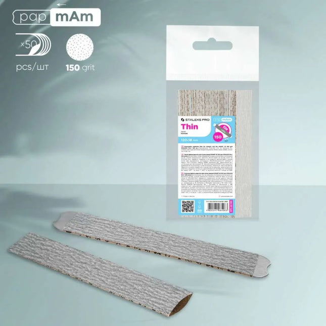 Limas desechables papmAm Staleks SMART 22 150 granos 50 unidades