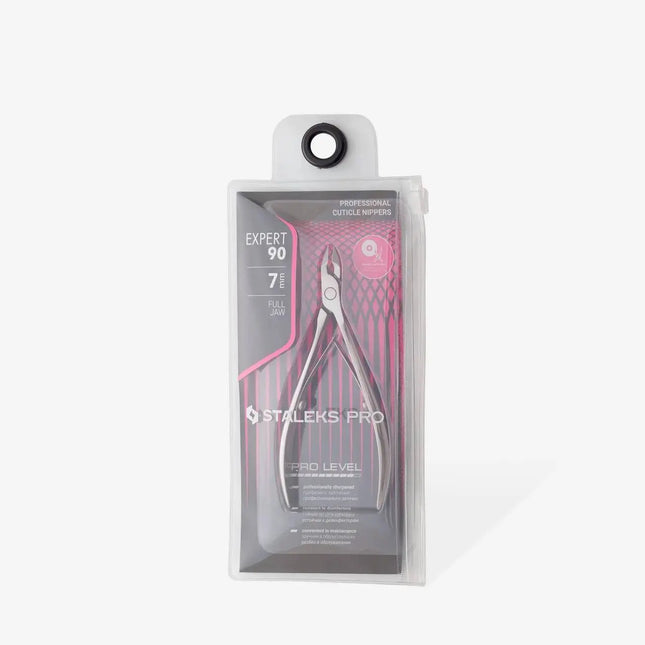 Alicates para cutículas Staleks Expert 90 de 7 mm