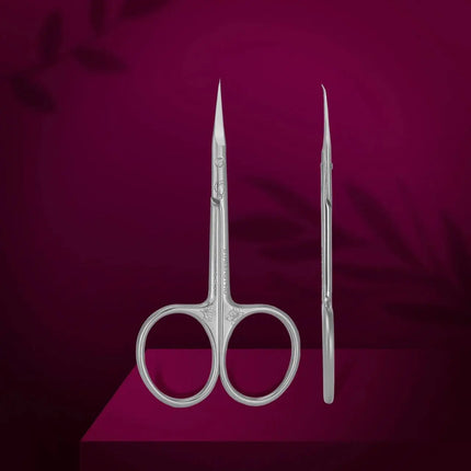 Staleks Cuticle Scissors with Hook Exclusive 23 Type 2 (Magnolia)