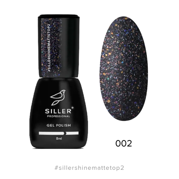 Top Matt Shine №2 8 ml Siller - Top Coat